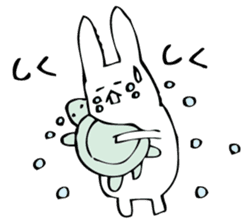 Rabbit of fairy tale talk 6 sticker #9511524