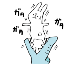 Rabbit of fairy tale talk 6 sticker #9511525