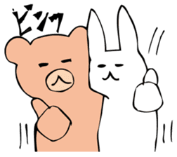 Rabbit of fairy tale talk 6 sticker #9511531