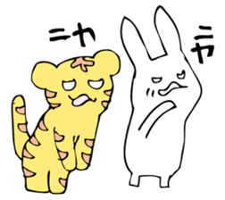 Rabbit of fairy tale talk 6 sticker #9511532