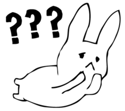 Rabbit of fairy tale talk 6 sticker #9511533