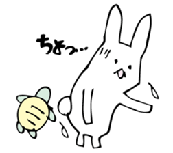 Rabbit of fairy tale talk 6 sticker #9511534