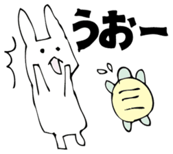 Rabbit of fairy tale talk 6 sticker #9511536