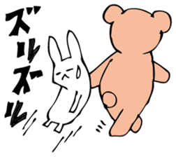 Rabbit of fairy tale talk 6 sticker #9511538