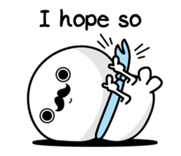 Higeyan(English) sticker #9511774