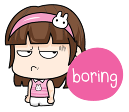 Actually I'm gentle (EN) sticker #9512345