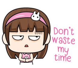 Actually I'm gentle (EN) sticker #9512346