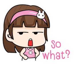 Actually I'm gentle (EN) sticker #9512348