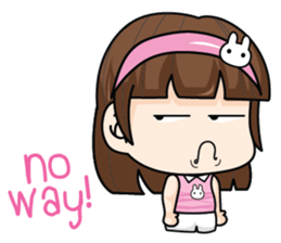 Actually I'm gentle (EN) sticker #9512358