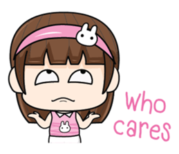 Actually I'm gentle (EN) sticker #9512369