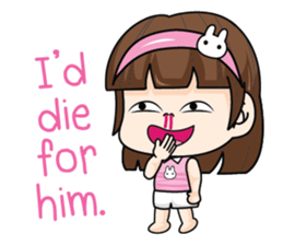 Actually I'm gentle (EN) sticker #9512375