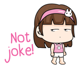 Actually I'm gentle (EN) sticker #9512376