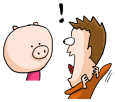 Kung Fu Kids & Pigs sticker #9512538