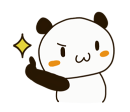 Cute Mahjong Panda sticker #9512705