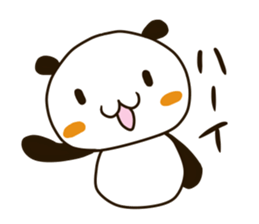 Cute Mahjong Panda sticker #9512714