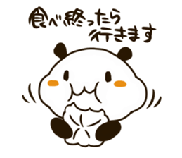 Cute Mahjong Panda sticker #9512717
