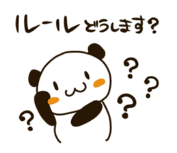 Cute Mahjong Panda sticker #9512724