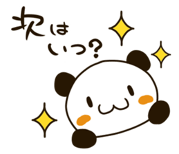 Cute Mahjong Panda sticker #9512738