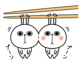 Small rabbit! sticker #9512758