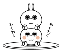 Small rabbit! sticker #9512762