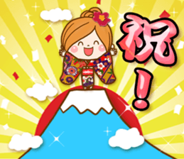 Leisurely a girlfriend8[ celebration ] sticker #9512867