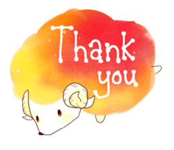 Iridescent sheep sticker #9512905