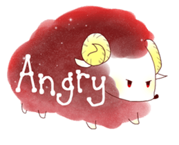 Iridescent sheep sticker #9512914