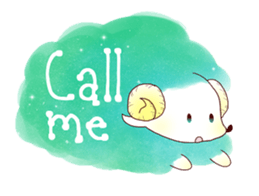 Iridescent sheep sticker #9512918