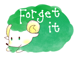 Iridescent sheep sticker #9512929