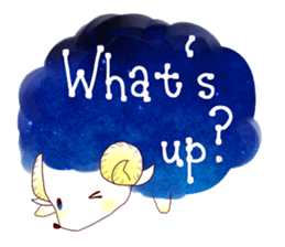 Iridescent sheep sticker #9512931