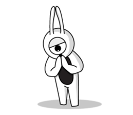 Mono no me (The one eye) sticker #9513025