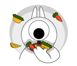 Mono no me (The one eye) sticker #9513039