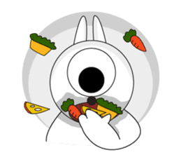 Mono no me (The one eye) sticker #9513039