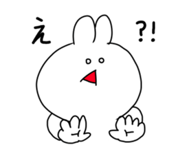 rabbit is enjoying 4 sticker #9514163