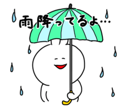 rabbit is enjoying 4 sticker #9514164