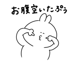 rabbit is enjoying 4 sticker #9514179