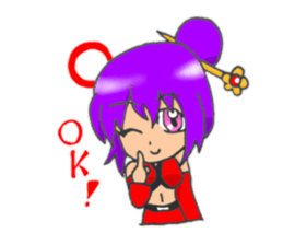 Princess fantasy moon sticker #9514387