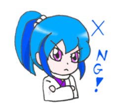 Princess fantasy moon sticker #9514388