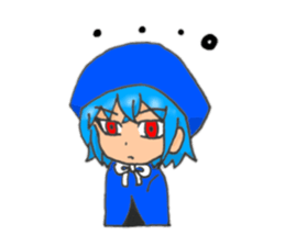 Princess fantasy moon sticker #9514390