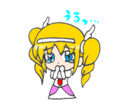 Princess fantasy moon sticker #9514392