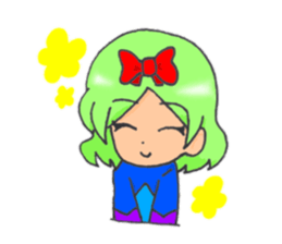 Princess fantasy moon sticker #9514396