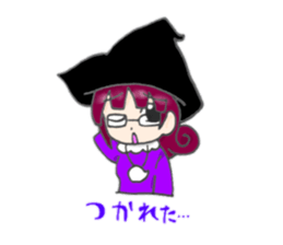 Princess fantasy moon sticker #9514400