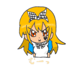 Princess fantasy moon sticker #9514411