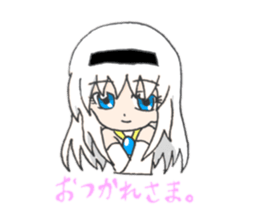 Princess fantasy moon sticker #9514418