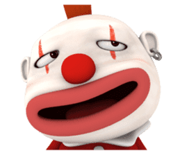 Close-up Clown sticker #9514622