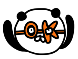 The lovable panda sticker #9514827