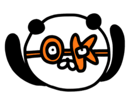The lovable panda sticker #9514827