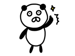 The lovable panda sticker #9514828