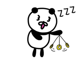 The lovable panda sticker #9514842