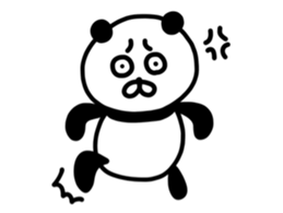 The lovable panda sticker #9514851